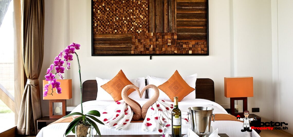 High End Luxury 5 Bedroom Beachfront Villa - Lamai Beach - Koh Samui - for sale